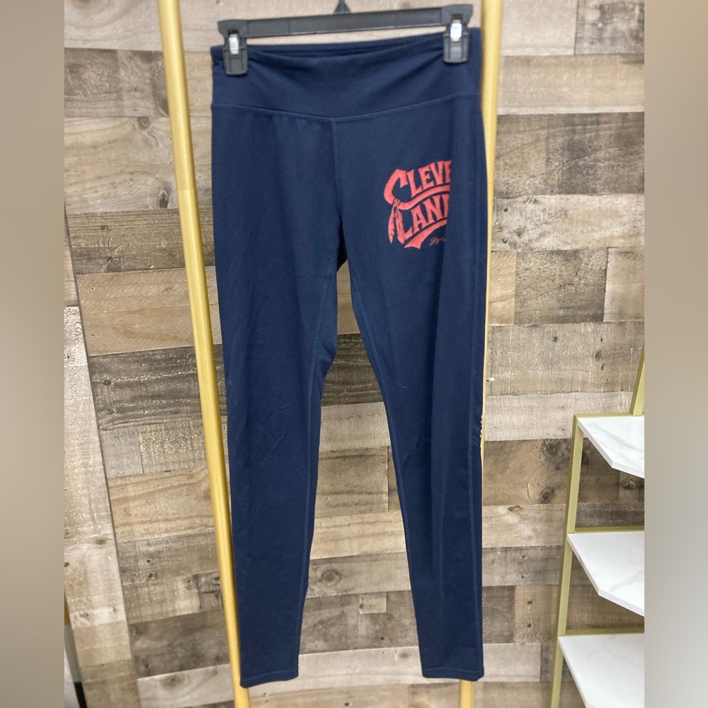 Soybu Navy Cleveland Indians Leggings